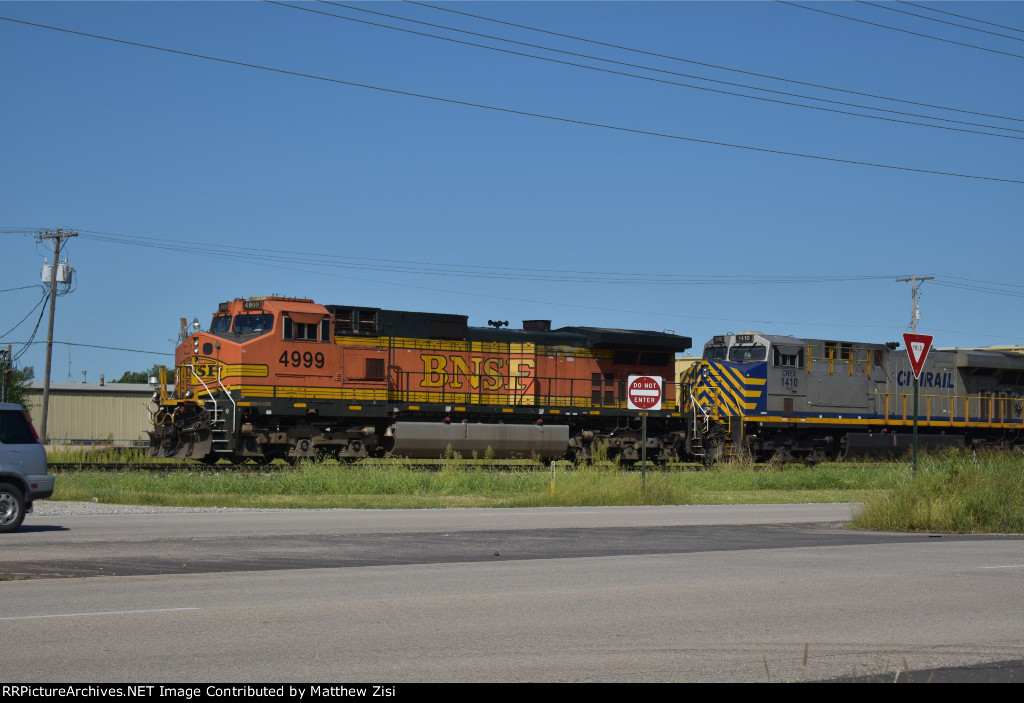 CREX 1410 BNSF 4999